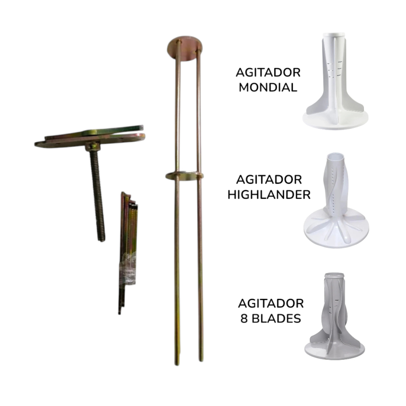 SACA AGITADOR MONDIAL/ 8 blades/ bwg